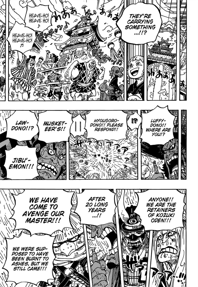 One Piece Chapter 958 page 11 - Chapter 958: The Promised Port