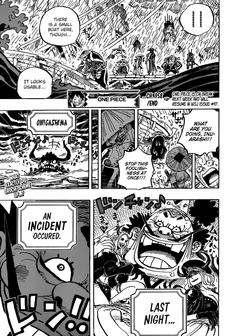 One Piece Chapter 958 page 13 - Chapter 958: The Promised Port