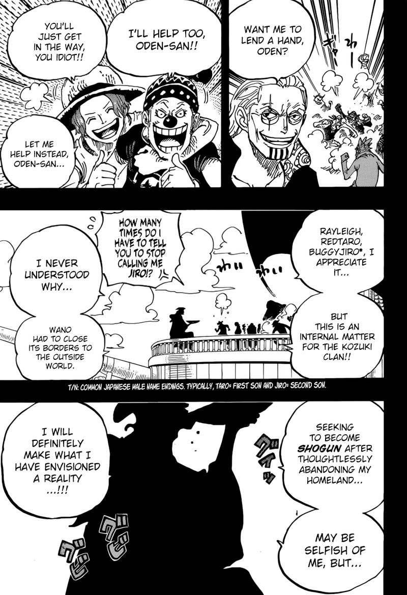 One Piece Chapter 958 page 3 - Chapter 958: The Promised Port