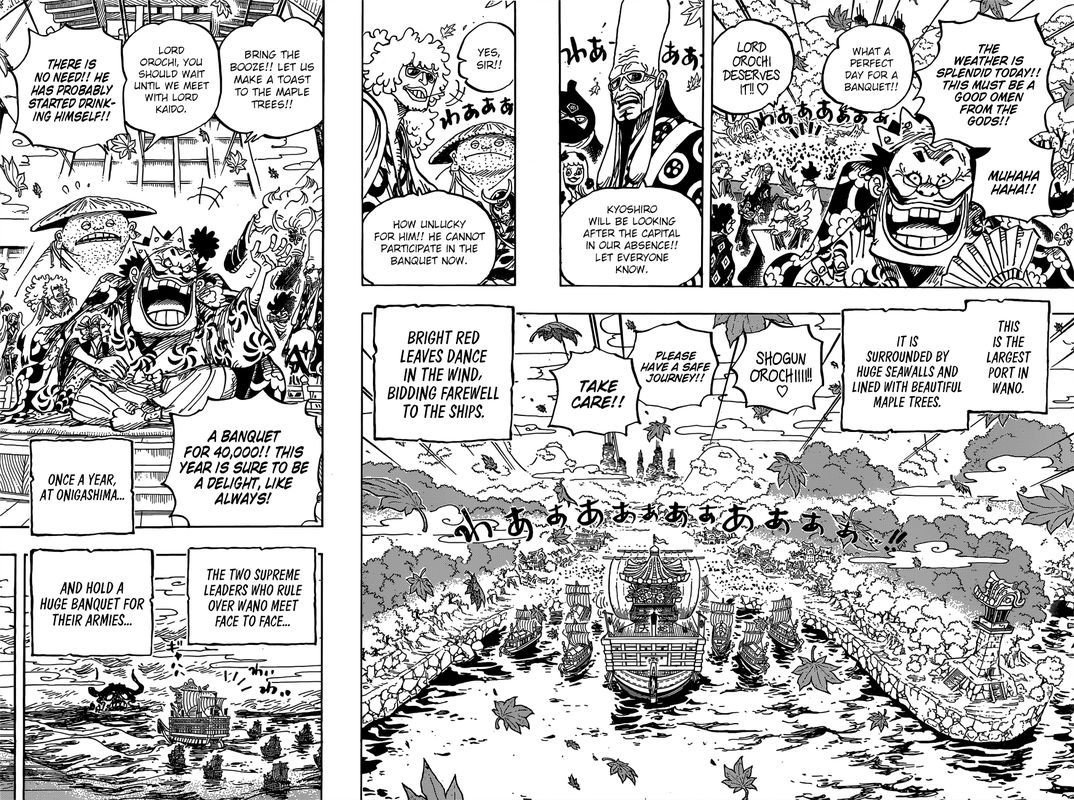 One Piece Chapter 958 page 6 - Chapter 958: The Promised Port