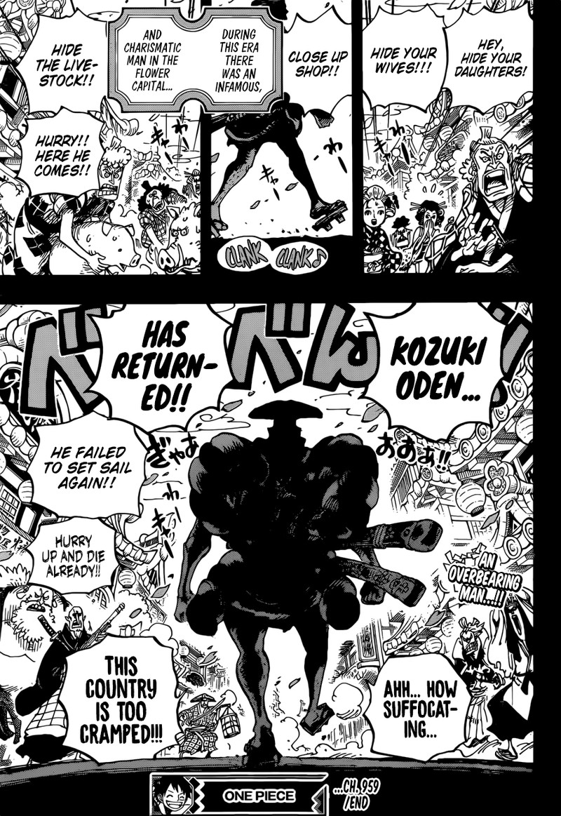One Piece Chapter 959 page 17 - Chapter 959: Samurai