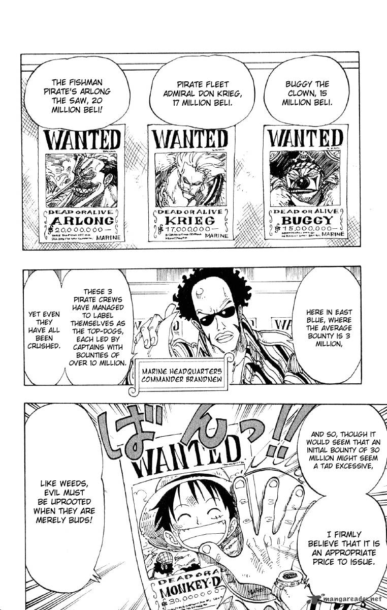 One Piece Chapter 96 page 6 - Chapter 96: Greatest Evil of the East