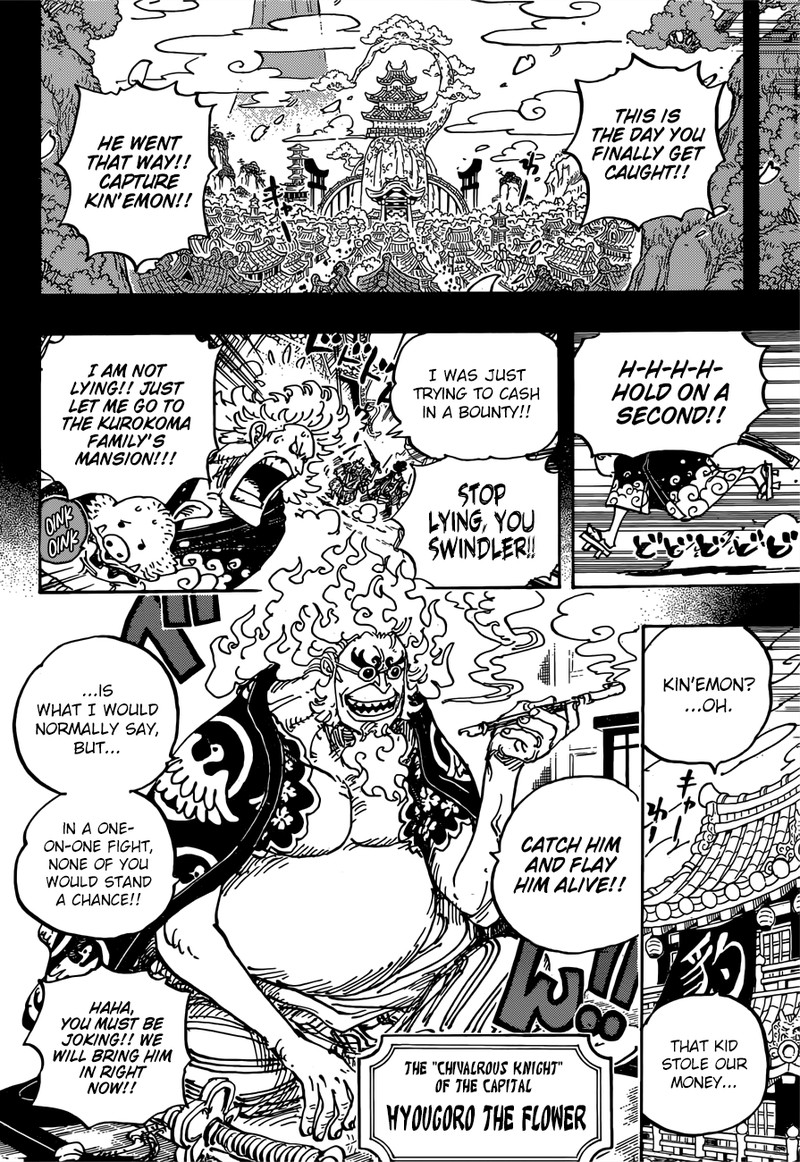 One Piece Chapter 960 page 10 - Chapter 960: Introducing Kouzuki Oden