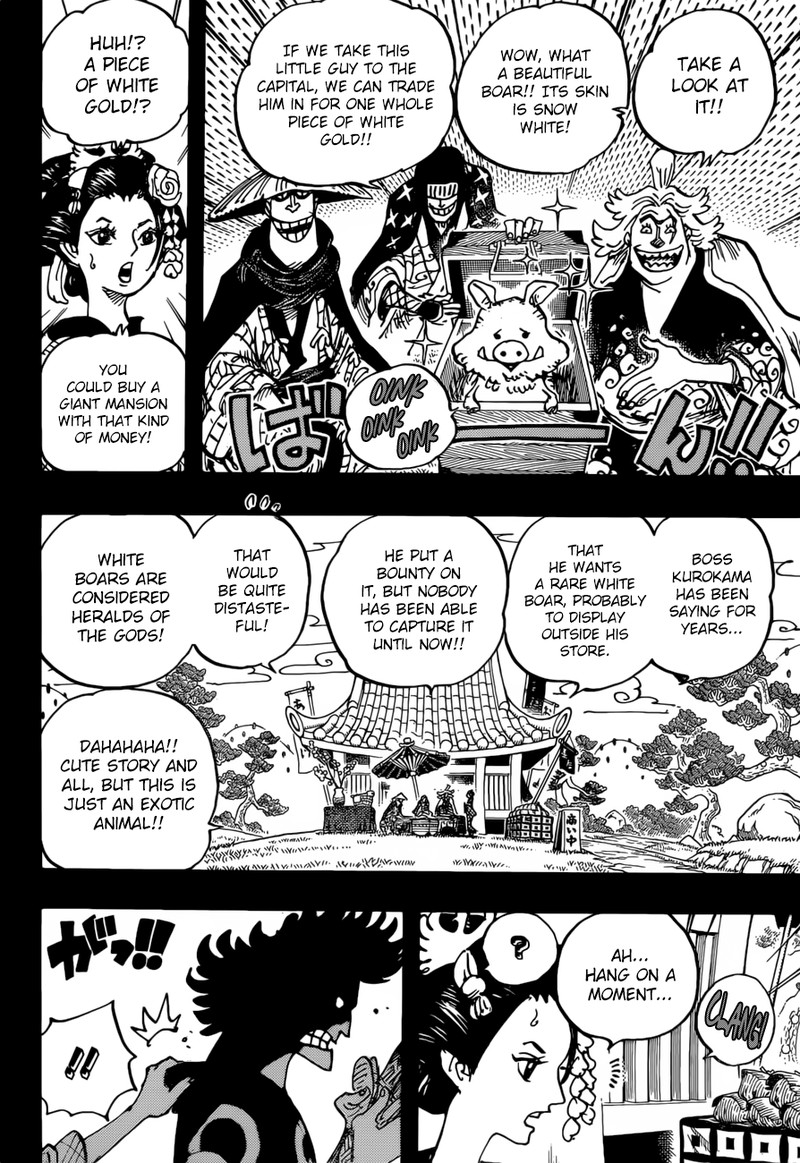 One Piece Chapter 960 page 4 - Chapter 960: Introducing Kouzuki Oden