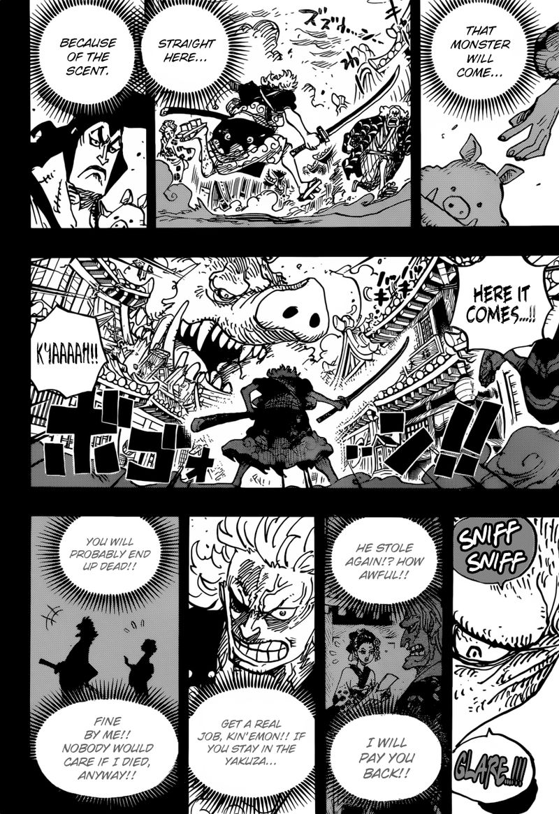 One Piece Chapter 961 page 6 - Chapter 961: The Mountain God Incident
