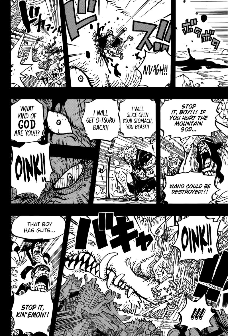 One Piece Chapter 961 page 8 - Chapter 961: The Mountain God Incident