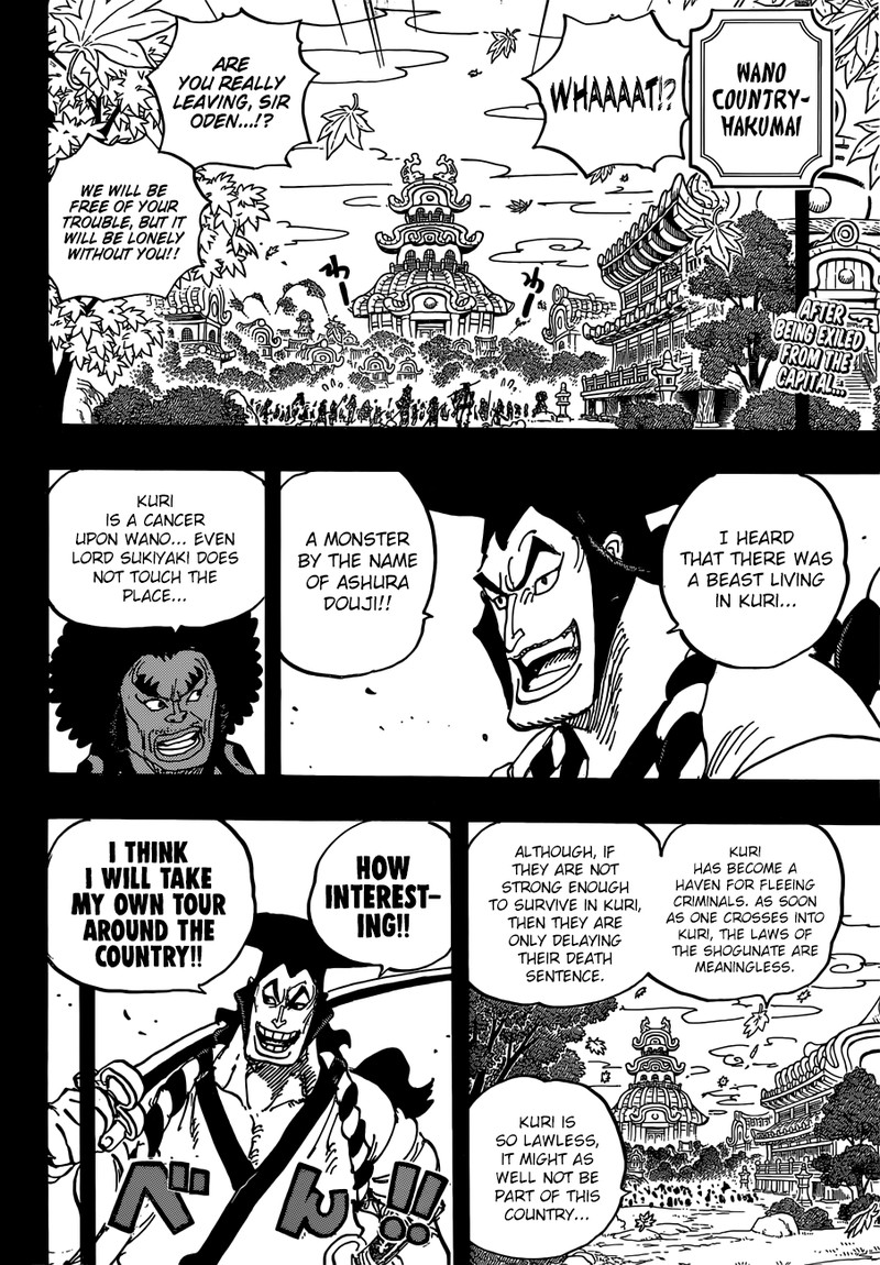 One Piece Chapter 962 page 2 - Chapter 962: Daimyo and Retainers