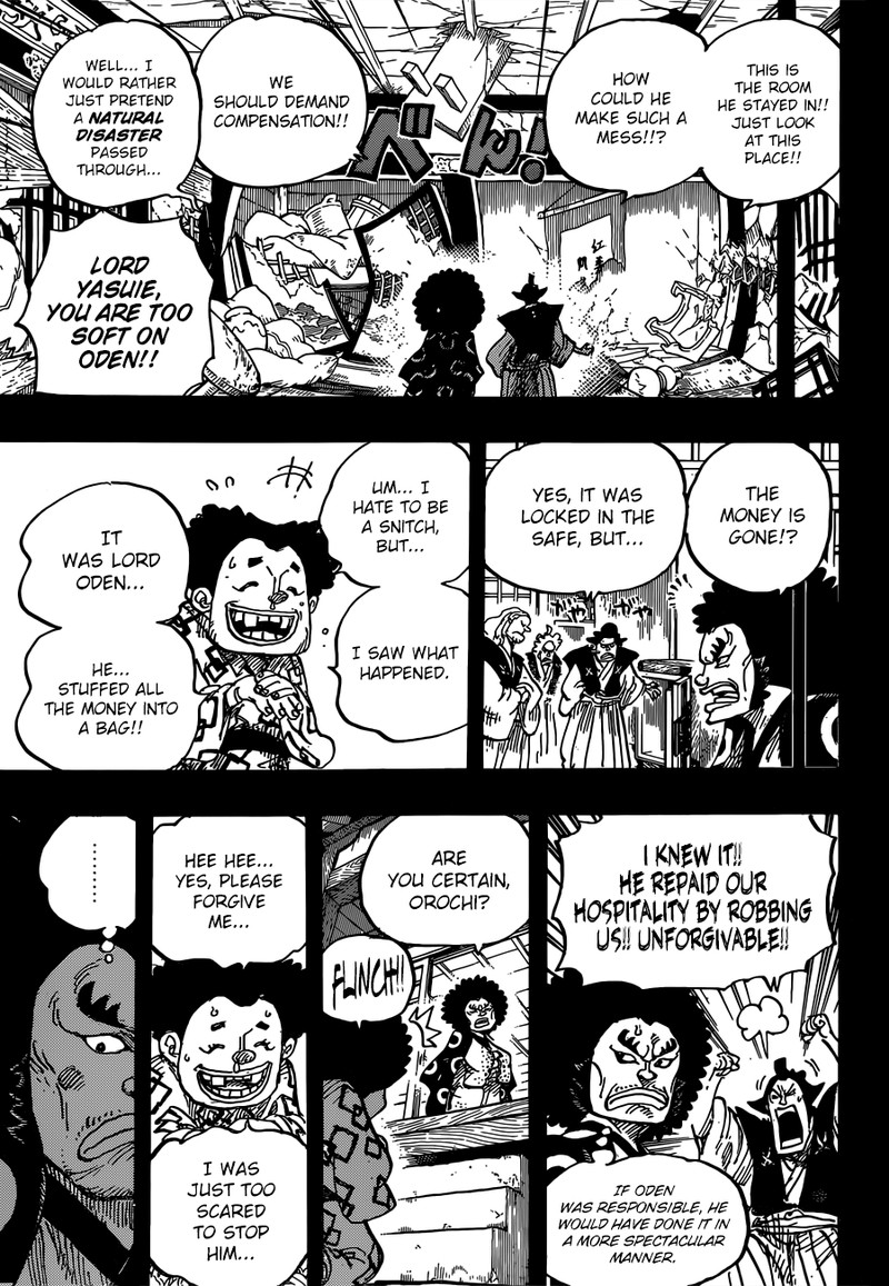 One Piece Chapter 962 page 3 - Chapter 962: Daimyo and Retainers