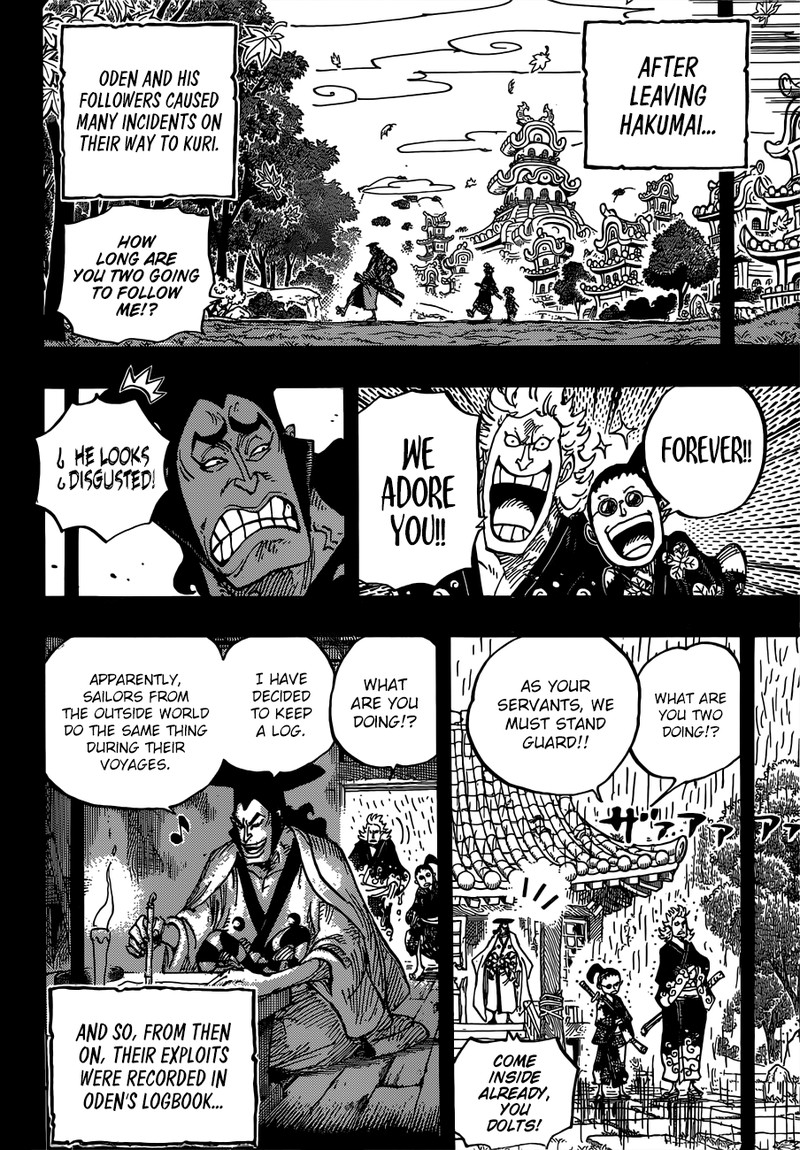 One Piece Chapter 962 page 4 - Chapter 962: Daimyo and Retainers