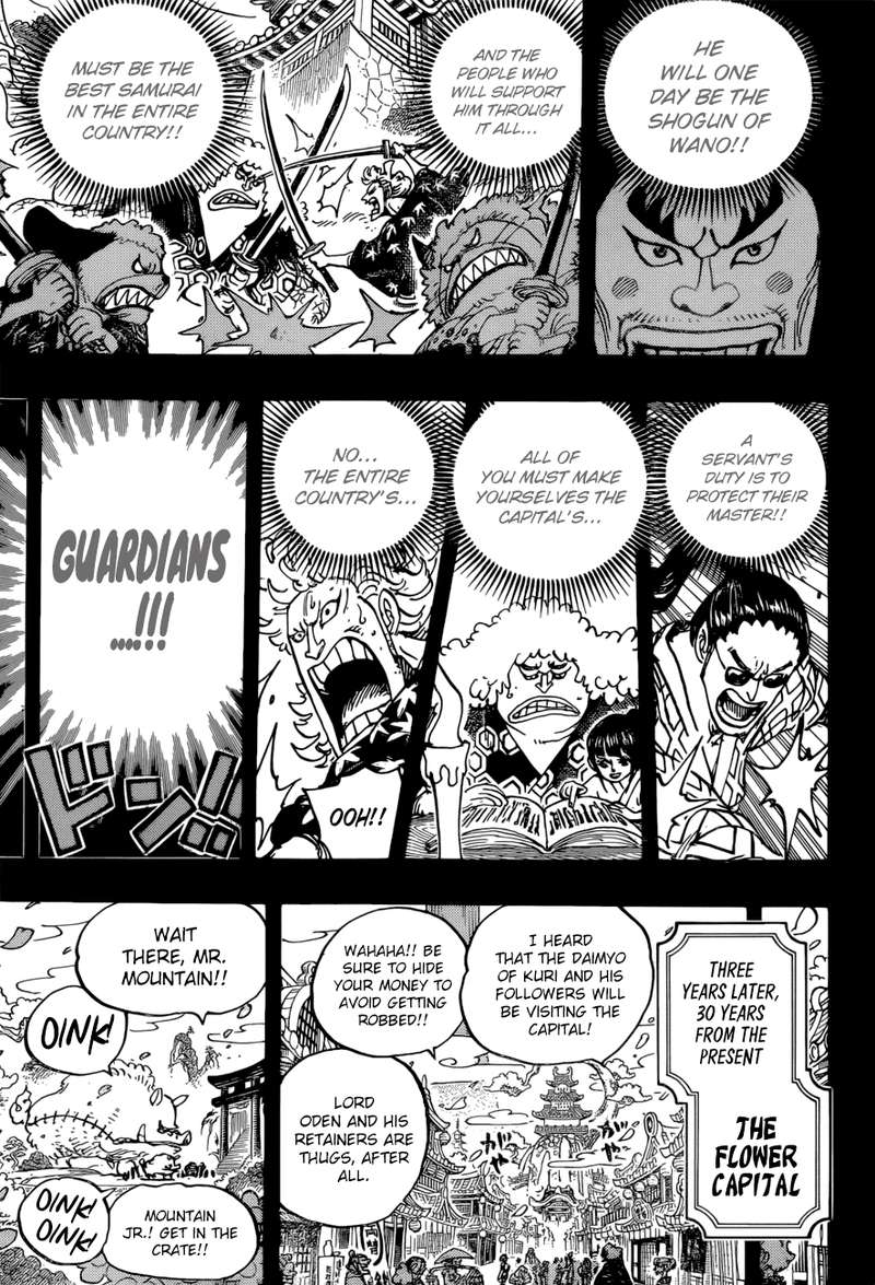 One Piece Chapter 963 page 11 - Chapter 963: Becoming Samurai