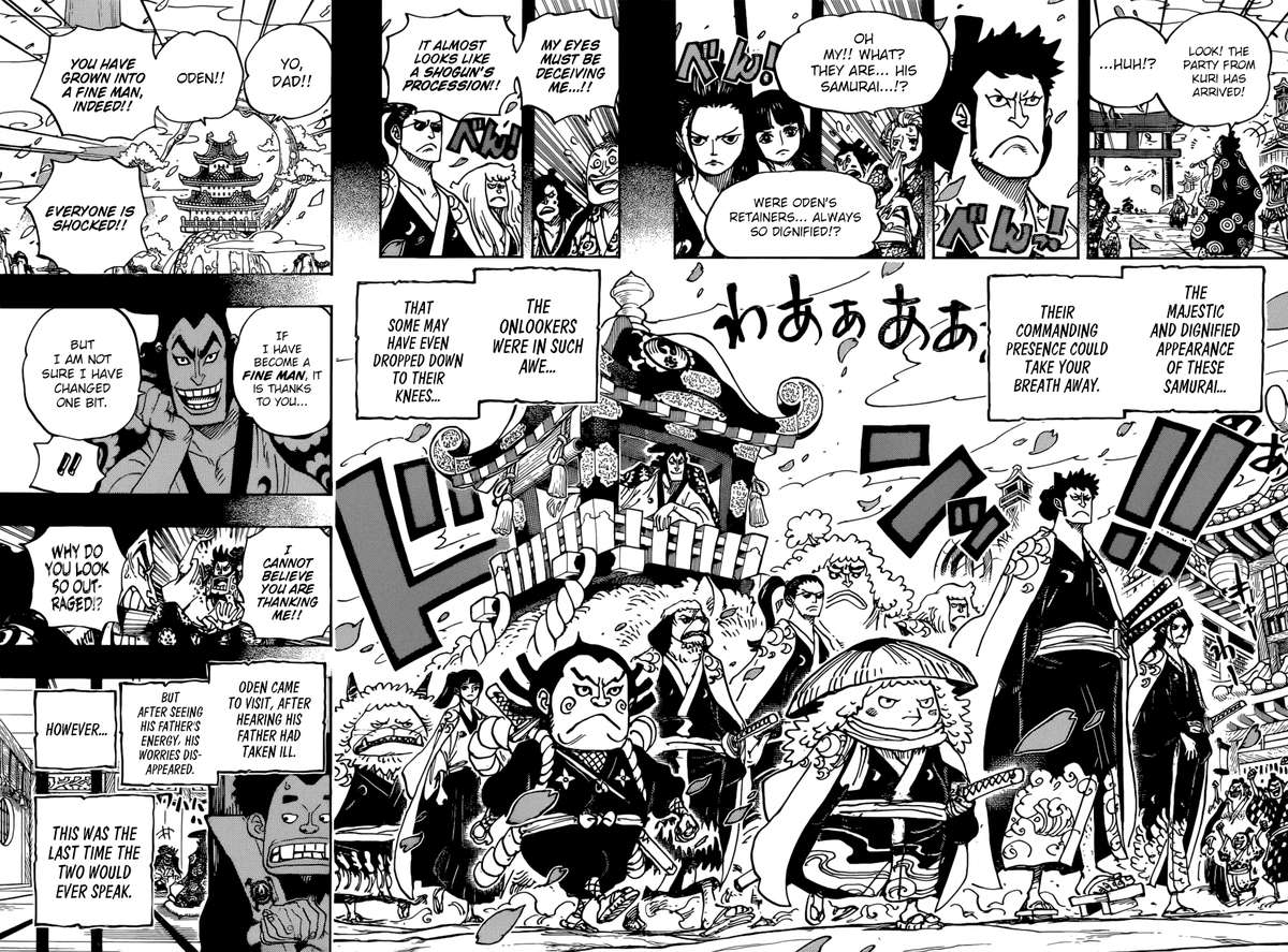 One Piece Chapter 963 page 12 - Chapter 963: Becoming Samurai