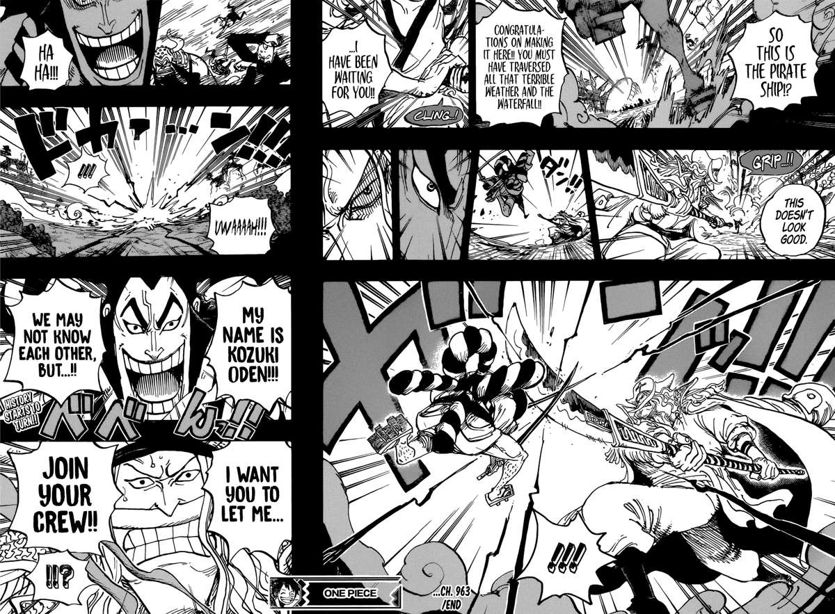 One Piece Chapter 963 page 14 - Chapter 963: Becoming Samurai