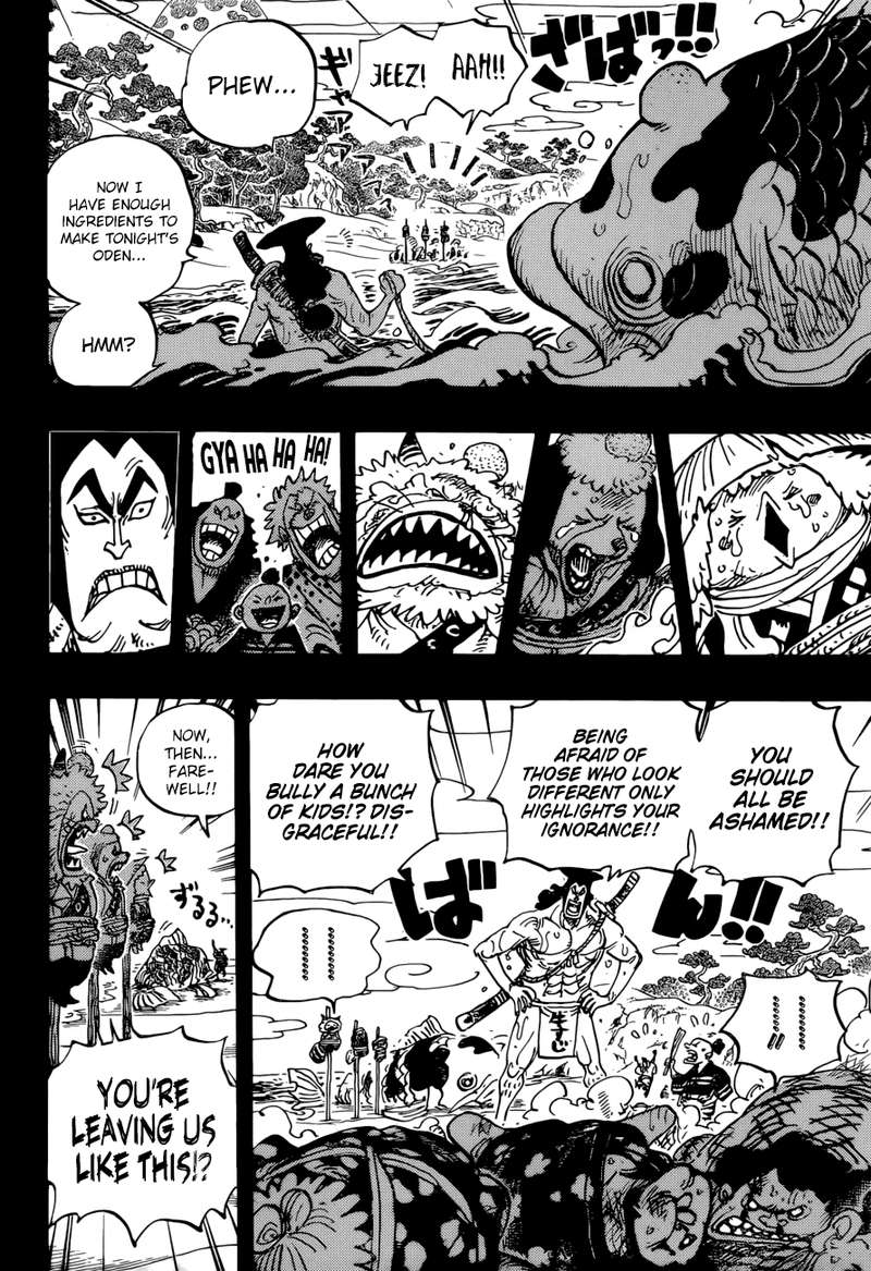 One Piece Chapter 963 page 4 - Chapter 963: Becoming Samurai