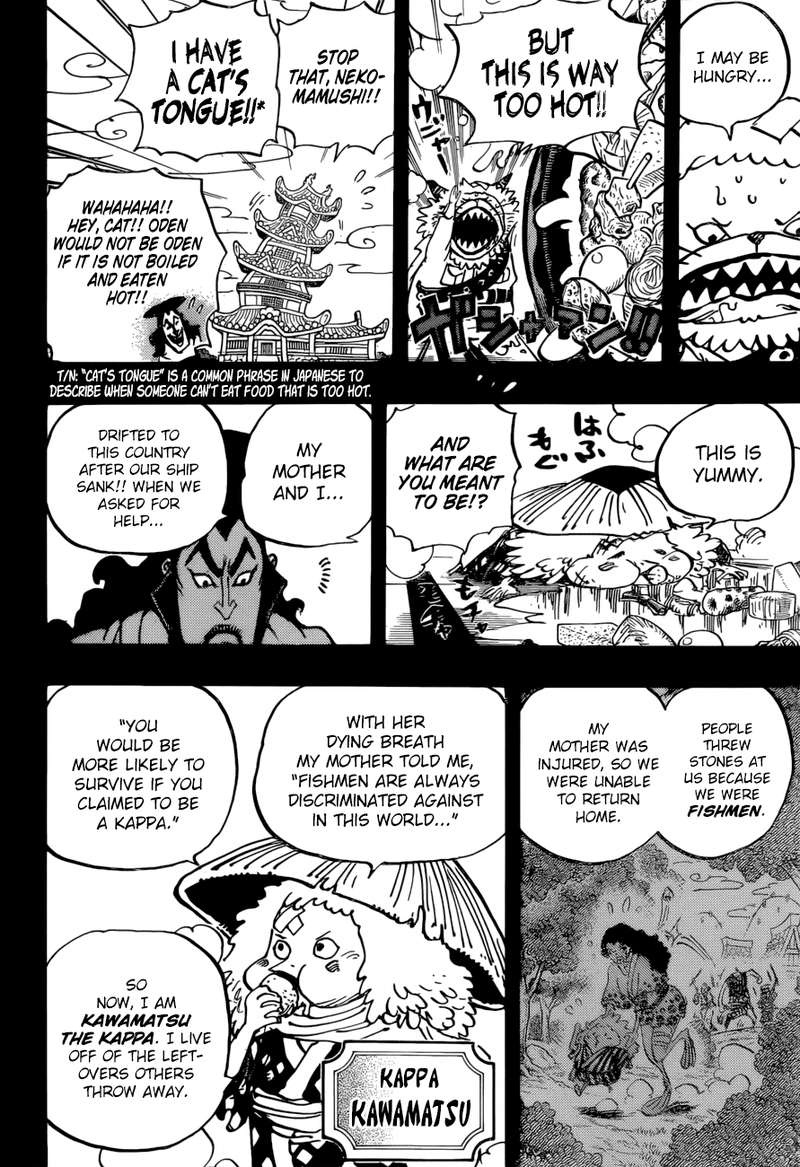 One Piece Chapter 963 page 6 - Chapter 963: Becoming Samurai