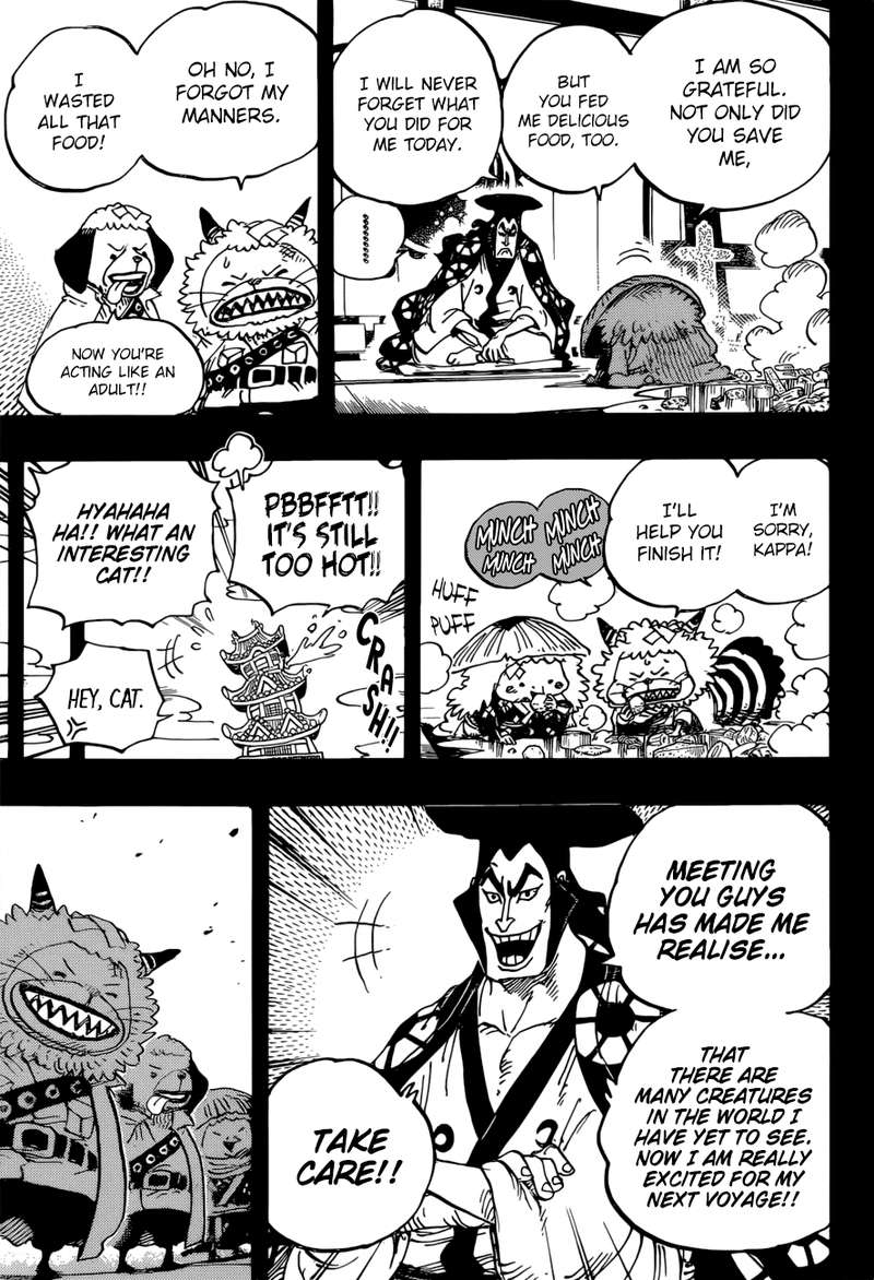 One Piece Chapter 963 page 7 - Chapter 963: Becoming Samurai