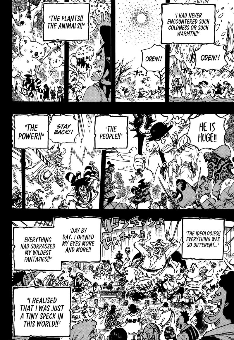 One Piece Chapter 964 page 16 - Chapter 964: Oden's Adventure