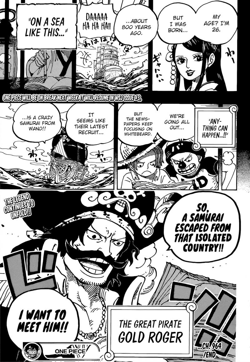 One Piece Chapter 964 page 17 - Chapter 964: Oden's Adventure