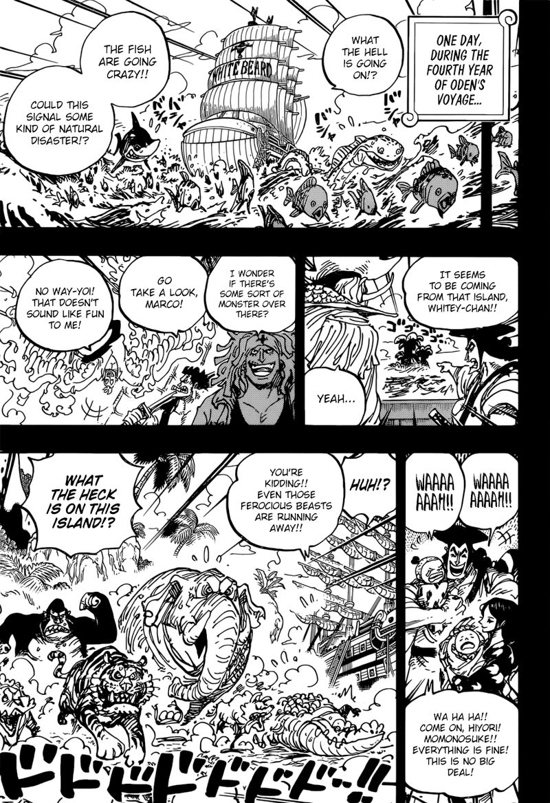One Piece Chapter 965 page 15 - Chapter 965: The Kurozumi Family's Plot