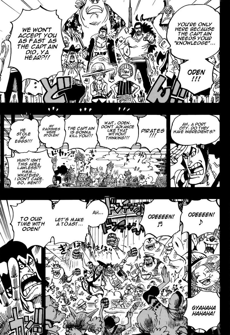 One Piece manga, chapter 966, page 15 of 20