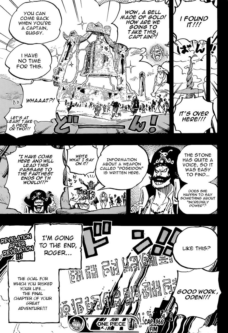 One Piece manga, chapter 966, page 17 of 20
