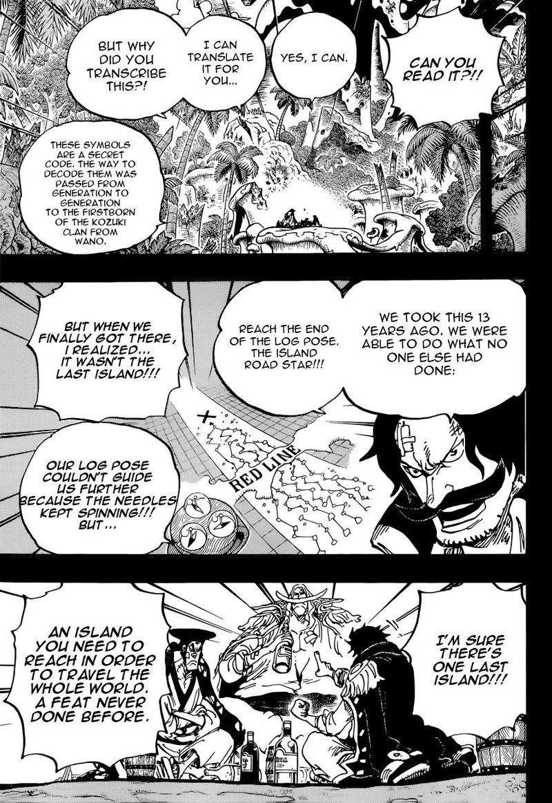 One Piece manga, chapter 966, page 9 of 20
