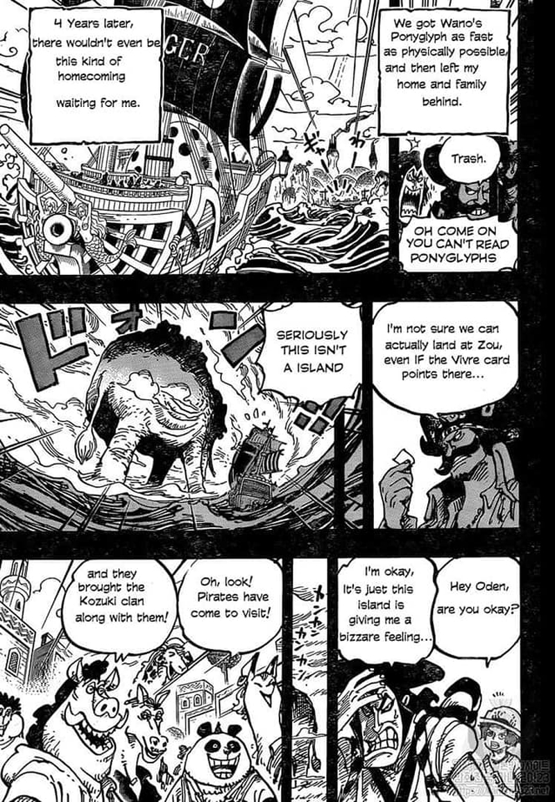 One Piece Chapter 967 page 11 - Chapter 967: Roger's Adventure