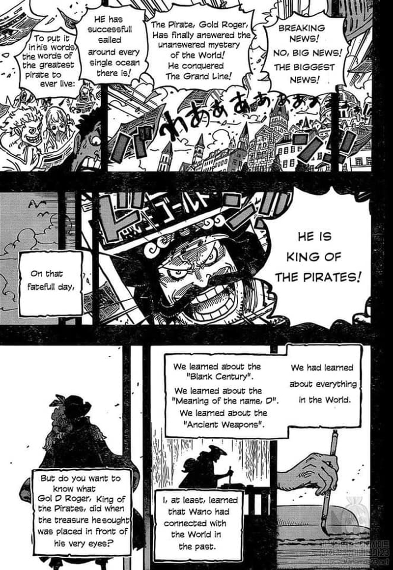 One Piece Chapter 967 page 15 - Chapter 967: Roger's Adventure