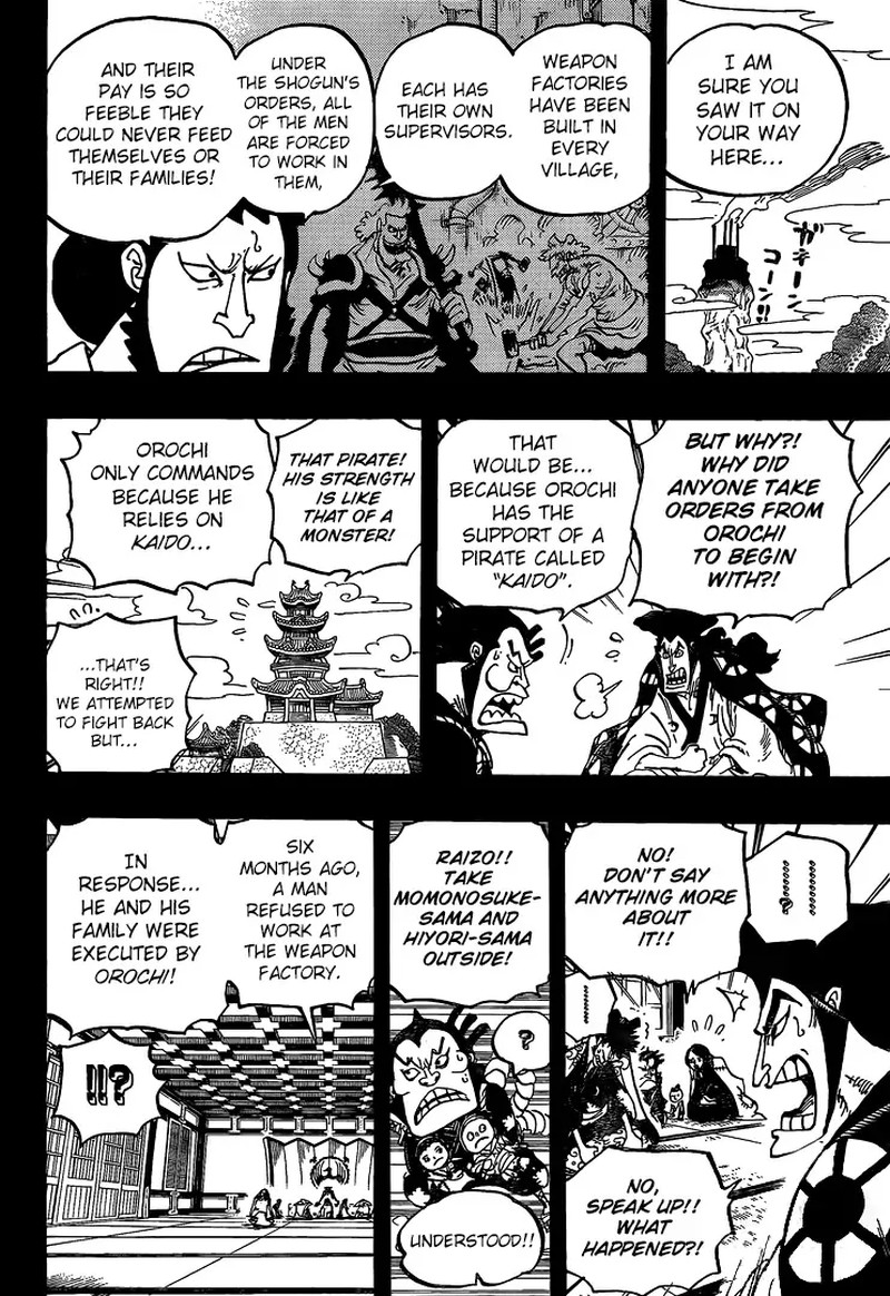 One Piece Chapter 968 page 12 - Chapter 968: Oden's Return