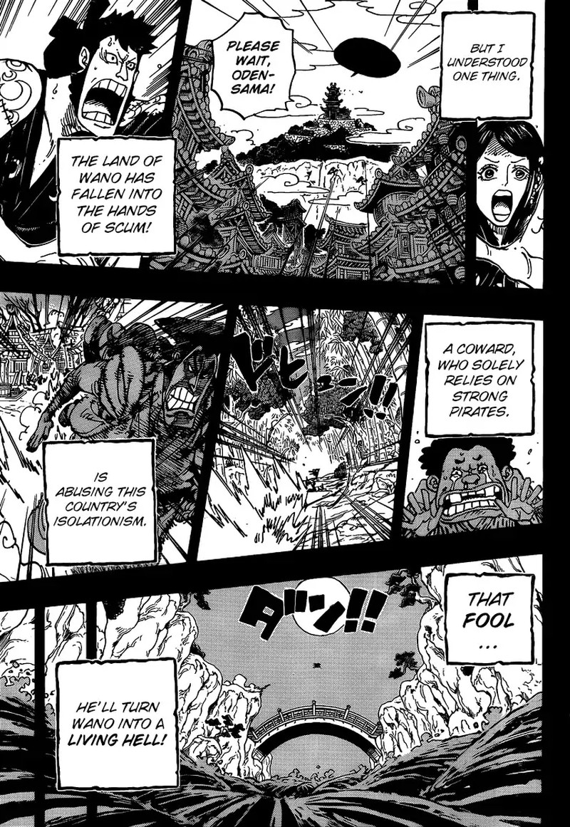 One Piece Chapter 968 page 15 - Chapter 968: Oden's Return