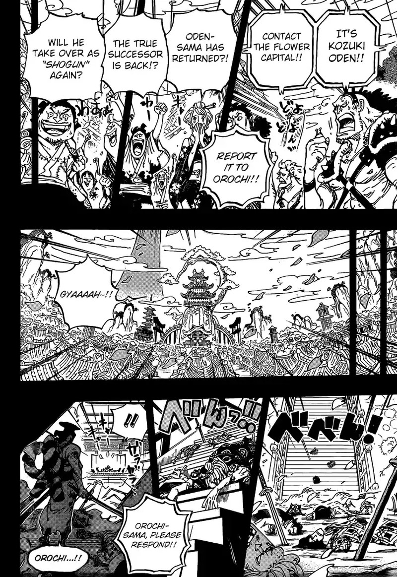 One Piece Chapter 968 page 16 - Chapter 968: Oden's Return
