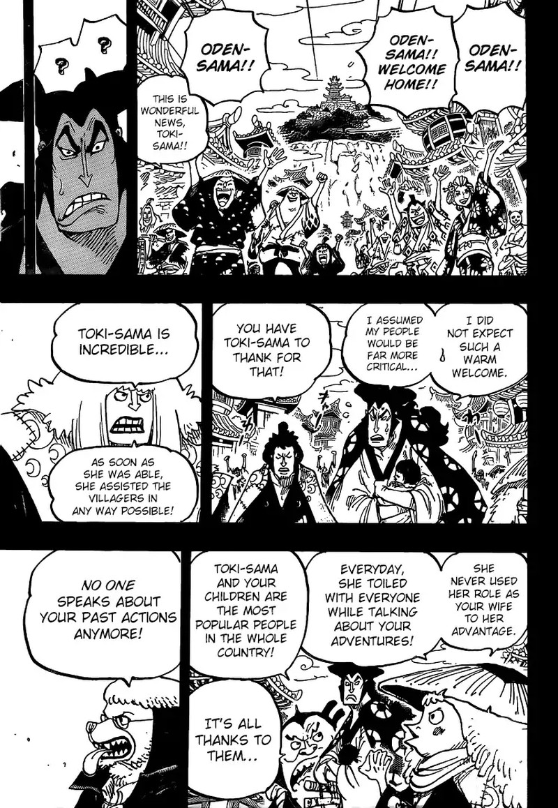 One Piece Chapter 968 page 9 - Chapter 968: Oden's Return