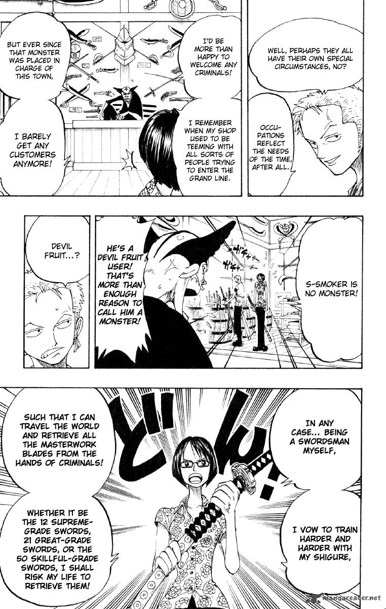One Piece Chapter 97 page 11 - Chapter 97: Sandai Kitetsu