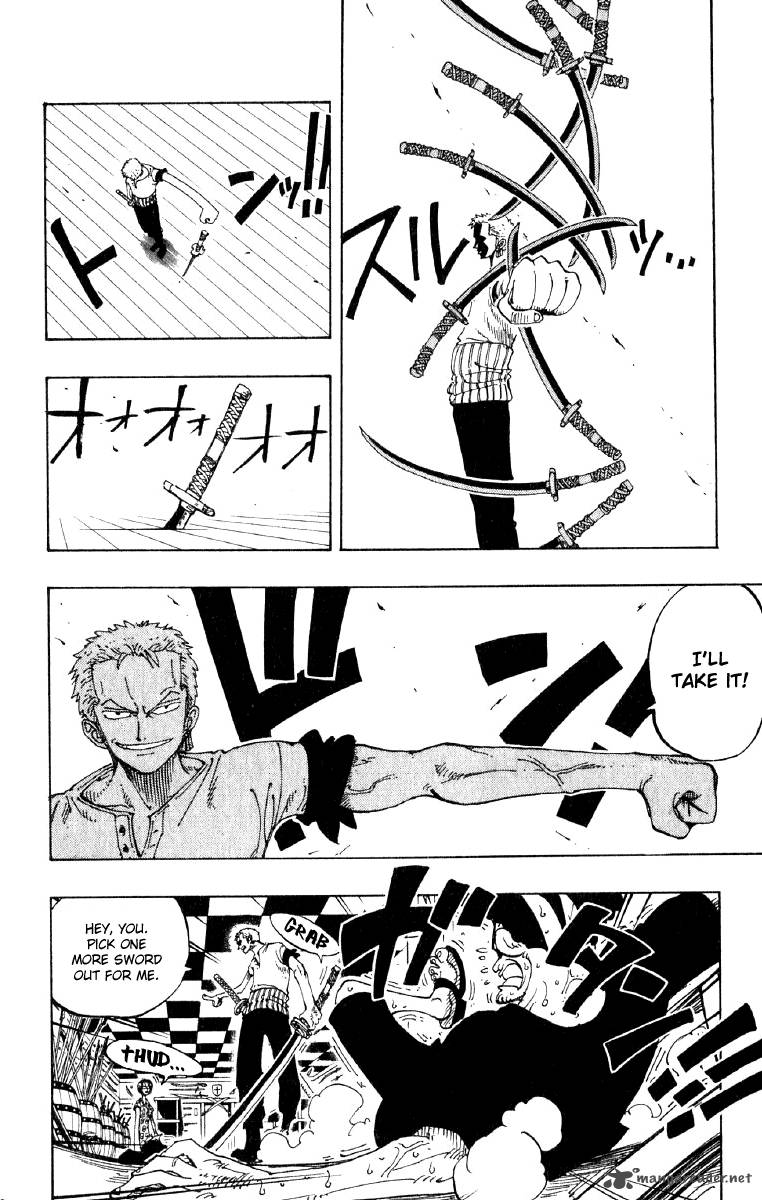 One Piece Chapter 97 page 16 - Chapter 97: Sandai Kitetsu