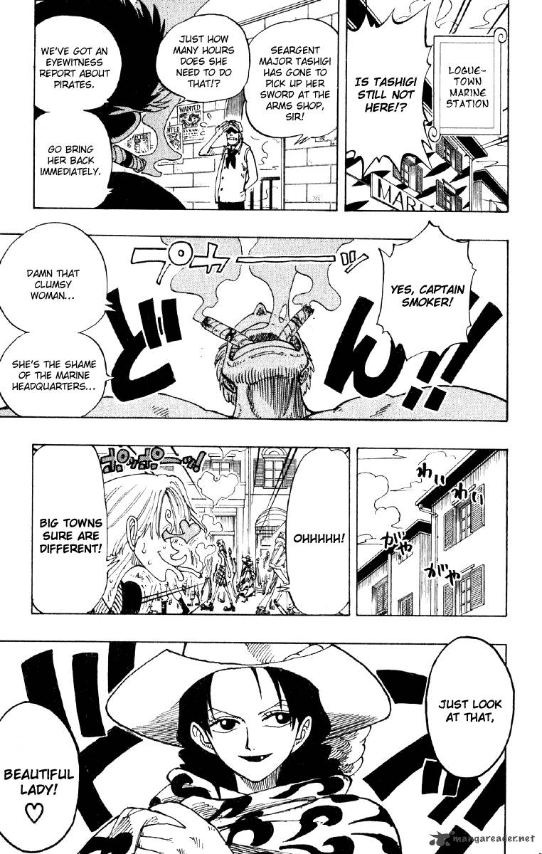 One Piece Chapter 97 page 19 - Chapter 97: Sandai Kitetsu