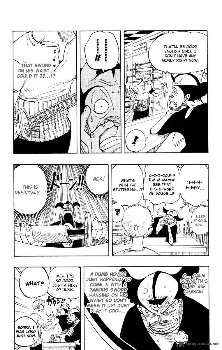 One Piece Chapter 97 page 6 - Chapter 97: Sandai Kitetsu