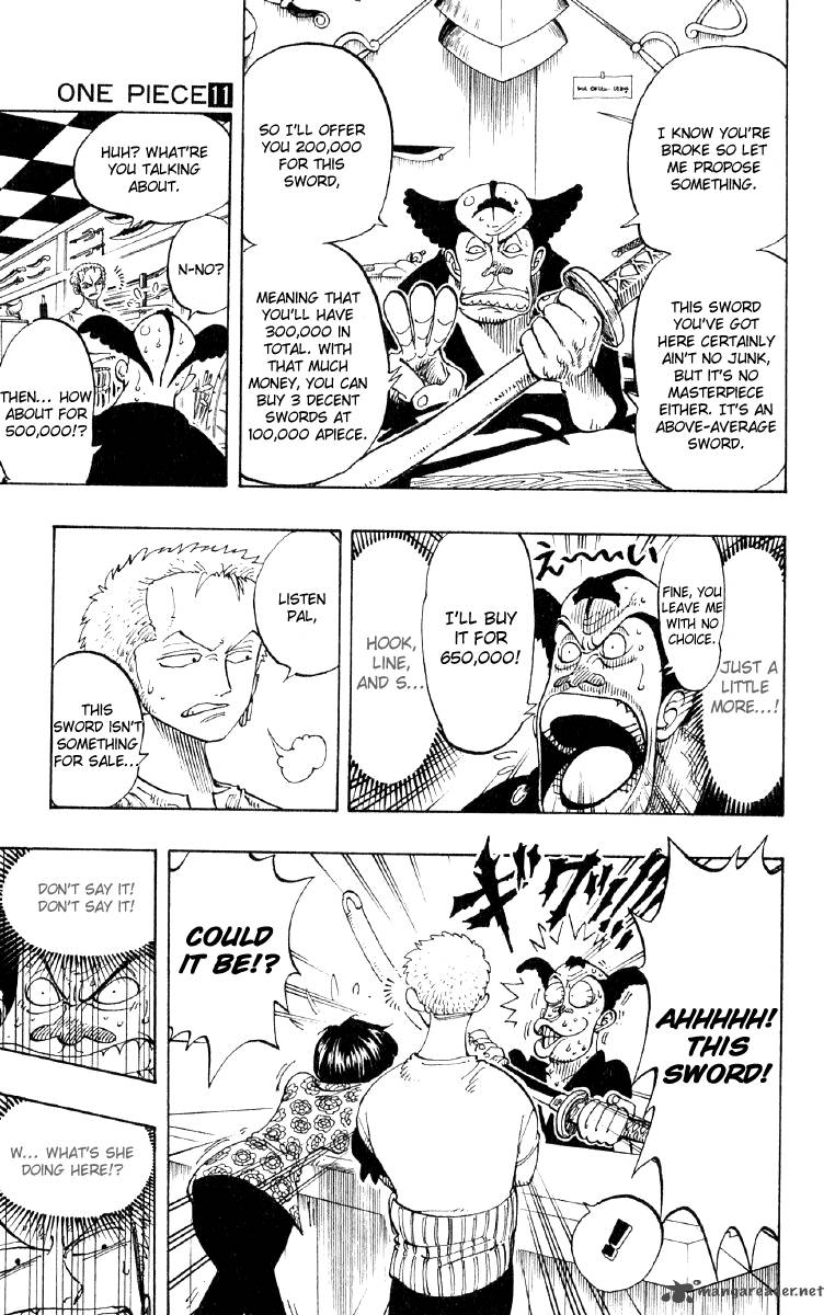 One Piece Chapter 97 page 7 - Chapter 97: Sandai Kitetsu
