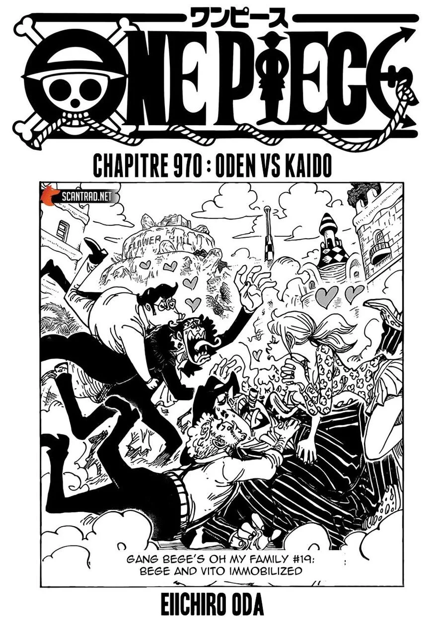 One Piece Chapter 970 page 1 - Chapter 970: Oden vs. Kaidou