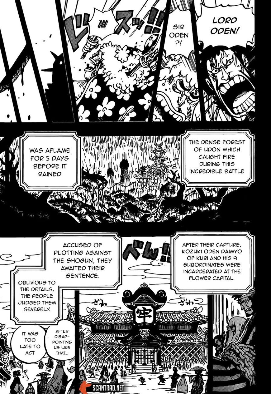One Piece Chapter 970 page 14 - Chapter 970: Oden vs. Kaidou