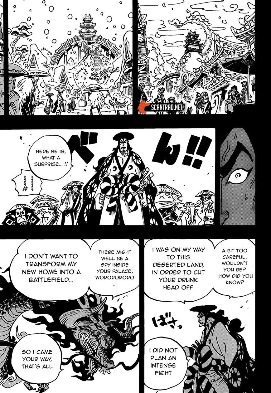 One Piece Chapter 970 page 3 - Chapter 970: Oden vs. Kaidou