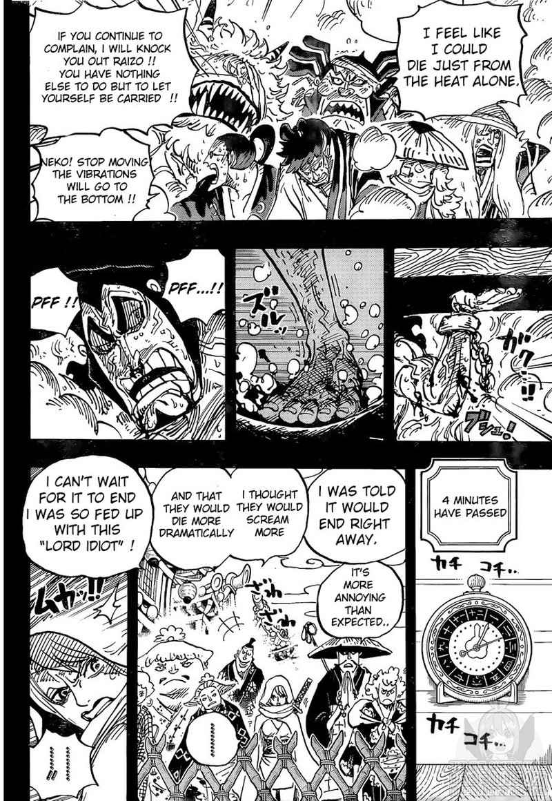 One Piece Chapter 971 page 11 - Chapter 971: Sentenced to Boil