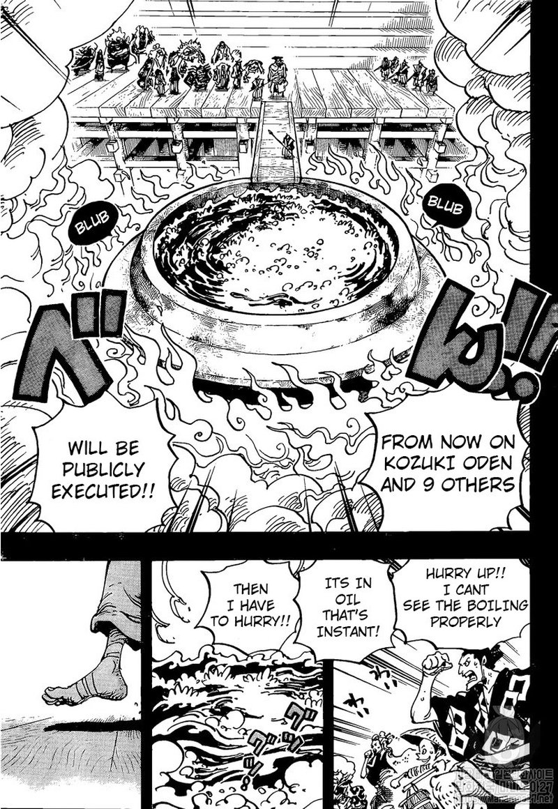One Piece Chapter 971 page 3 - Chapter 971: Sentenced to Boil