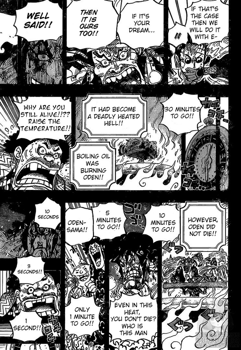 One Piece Chapter 972 page 8 - Chapter 972: Oden Wouldn't Be Oden If It Wasn't Boiled