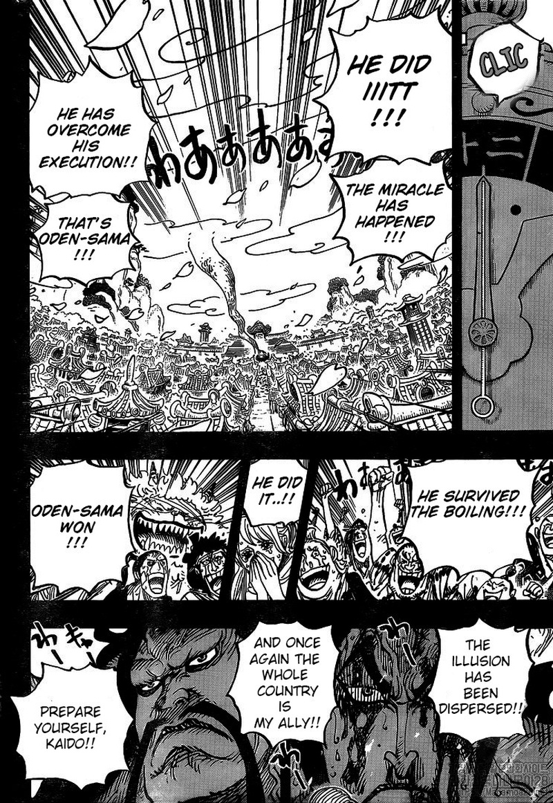 One Piece Chapter 972 page 9 - Chapter 972: Oden Wouldn't Be Oden If It Wasn't Boiled
