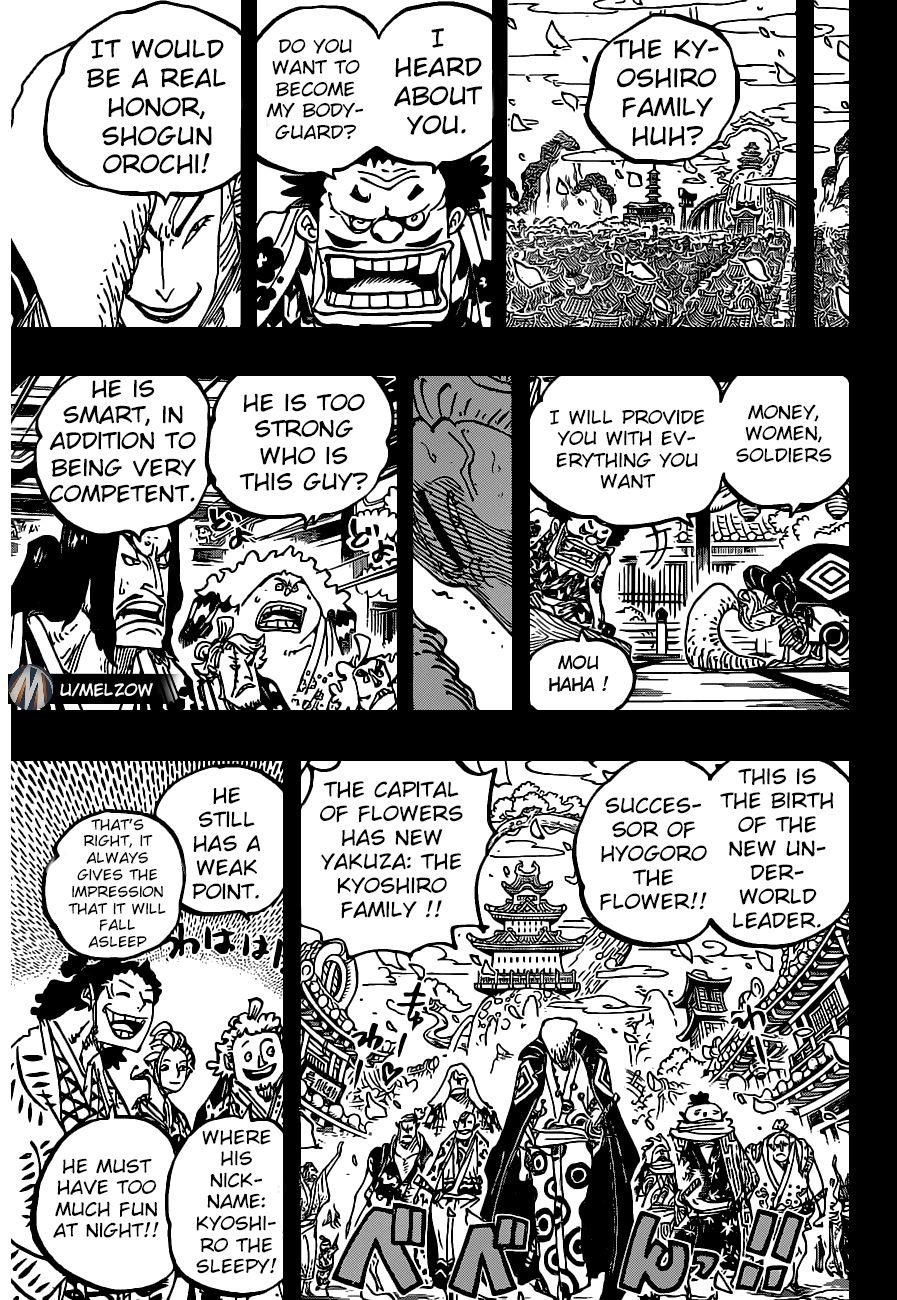 One Piece Chapter 973 page 16 - Chapter 973: The Kouzuki Clan