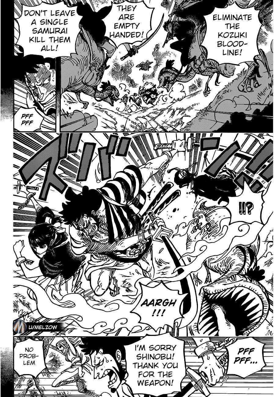 One Piece Chapter 973 page 4 - Chapter 973: The Kouzuki Clan