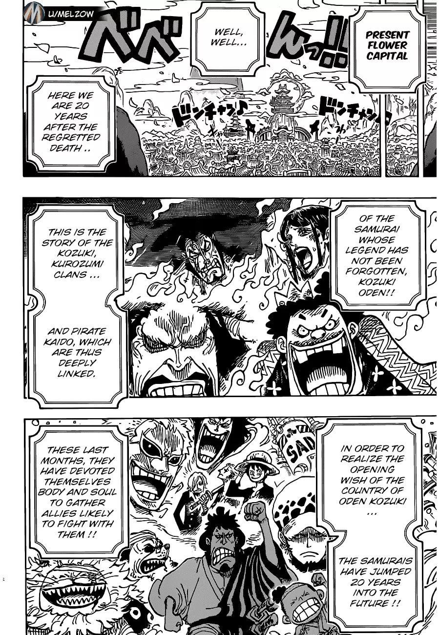 One Piece Chapter 974 page 6 - Chapter 974: Onward to Onigashima!!