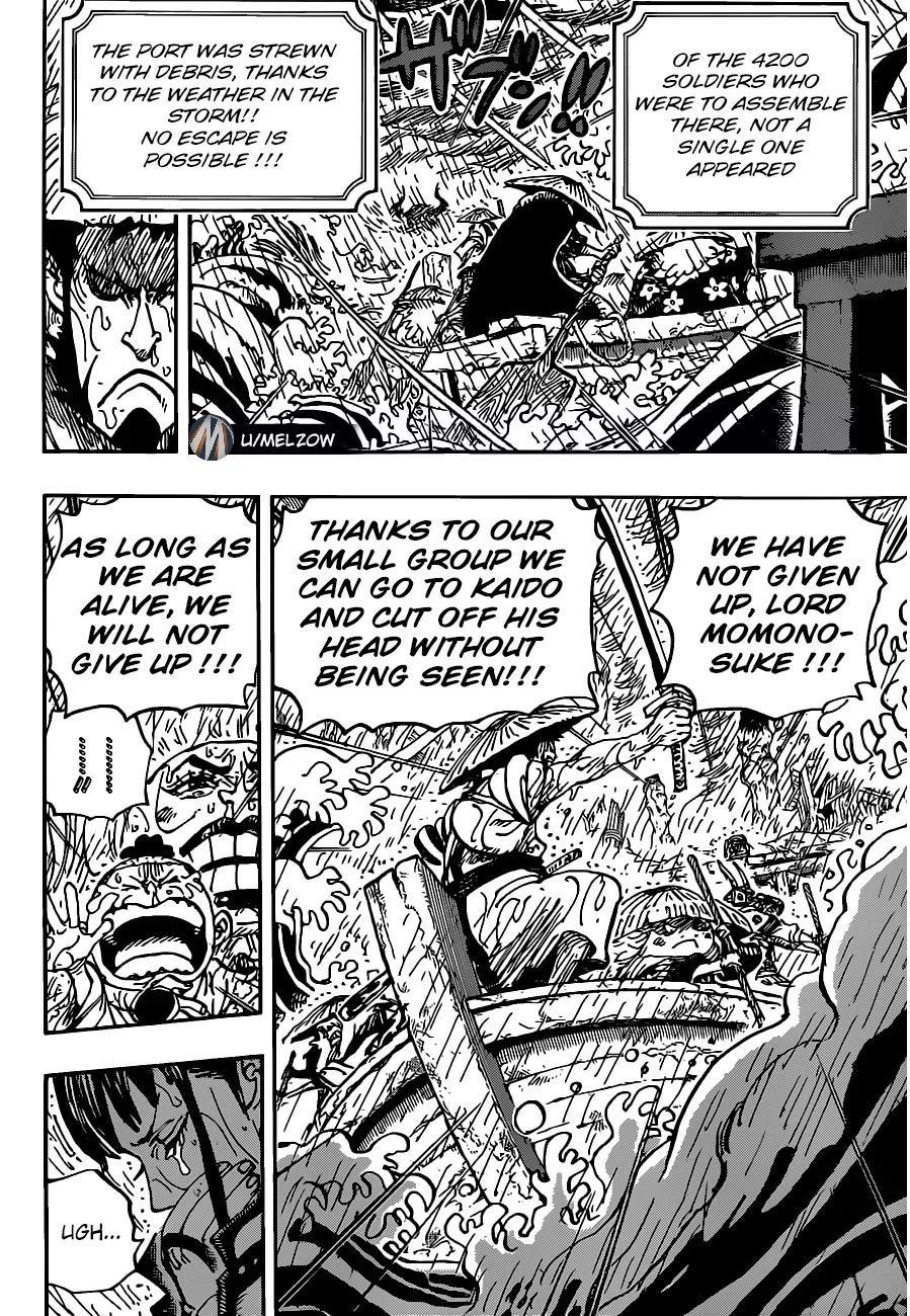 One Piece Chapter 974 page 8 - Chapter 974: Onward to Onigashima!!