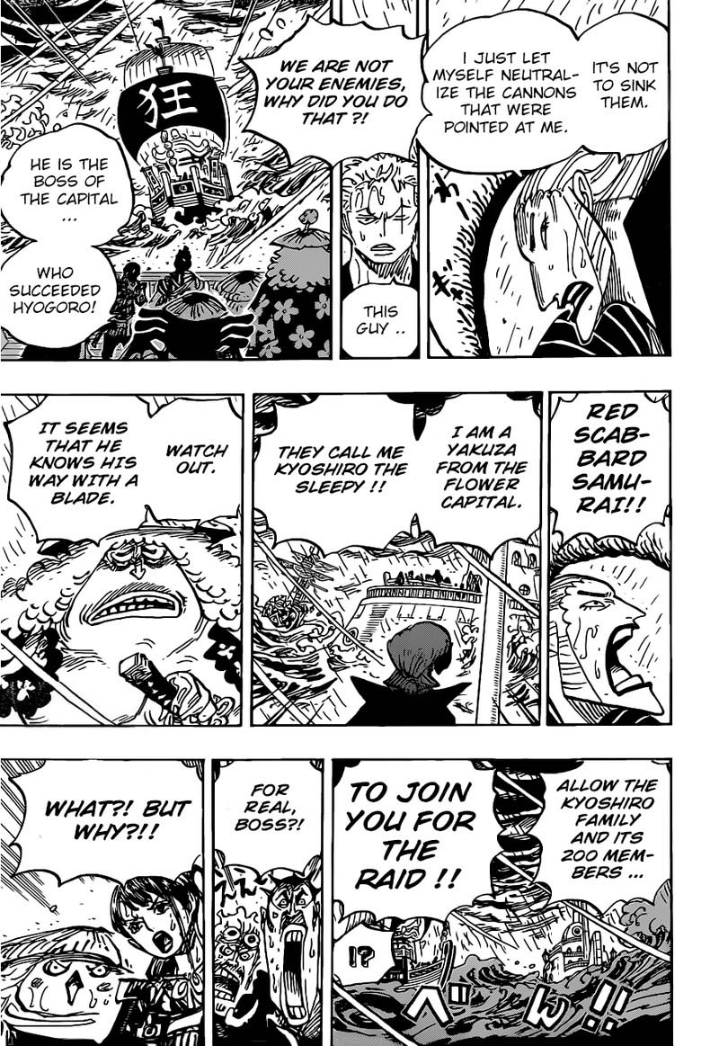 One Piece Chapter 975 page 11 - Chapter 975: Kin'emon's Clever Trick