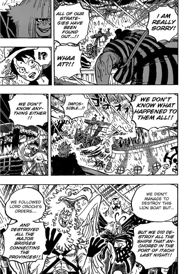 One Piece Chapter 975 page 5 - Chapter 975: Kin'emon's Clever Trick