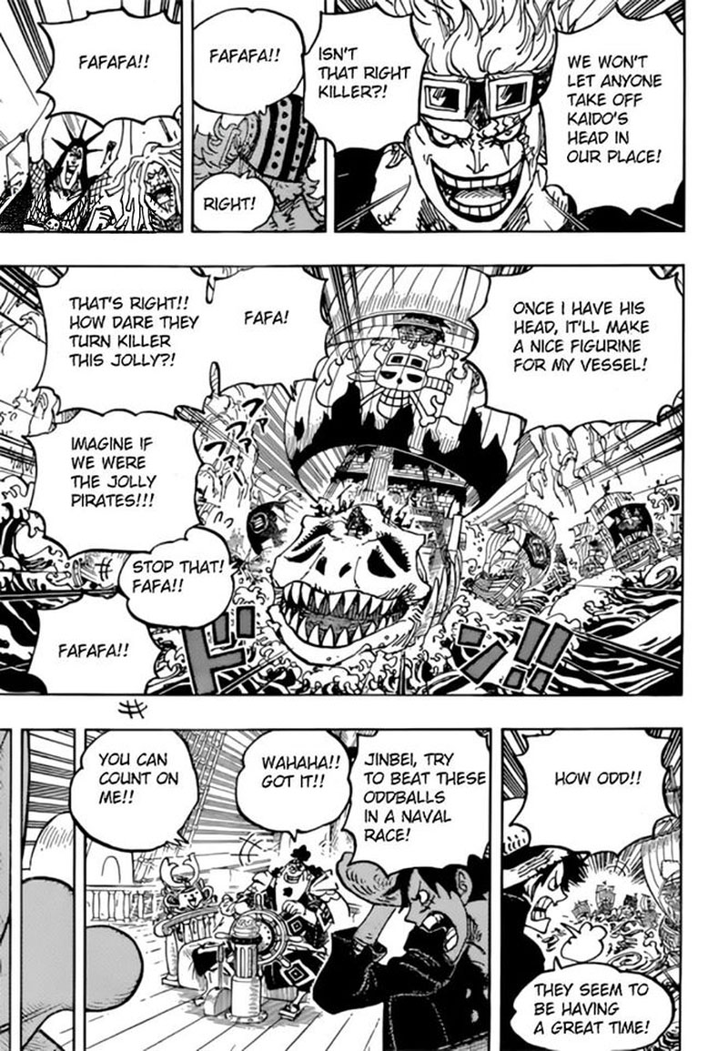 One Piece Chapter 977 page 14 - Chapter 977: The Party's Off!!!
